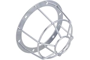 TOVINANNA Fire Sprinkler Head Safety Cage 75mm Inner Diameter Metal Protective Cover for Ceiling Mount