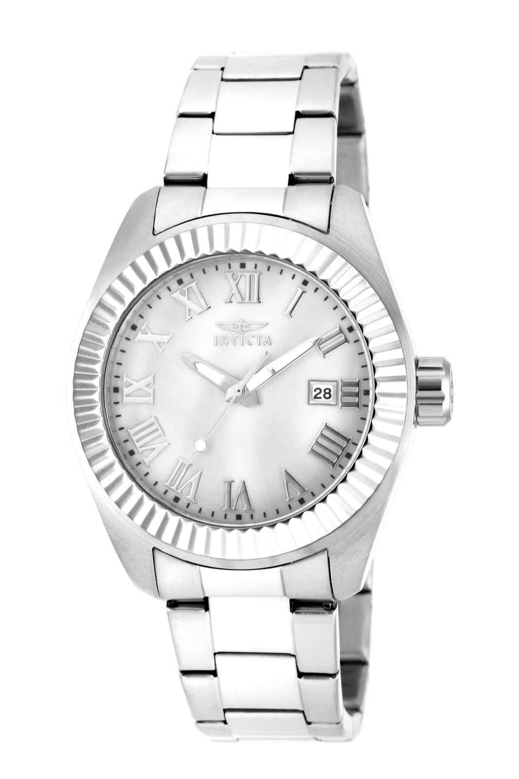 Invicta Women’s 20315 Angel Analog Display Quartz Silver Watch