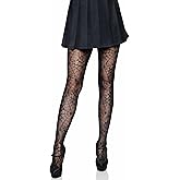 Leg Avenue womens Dark Alternative Fishnet Tights