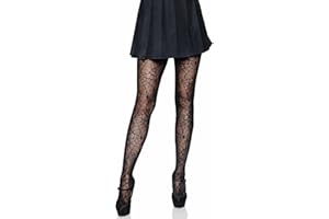 Leg Avenue womens Gothic Fantasy Fishnet Tights, Striped, Celestial Tights for Women