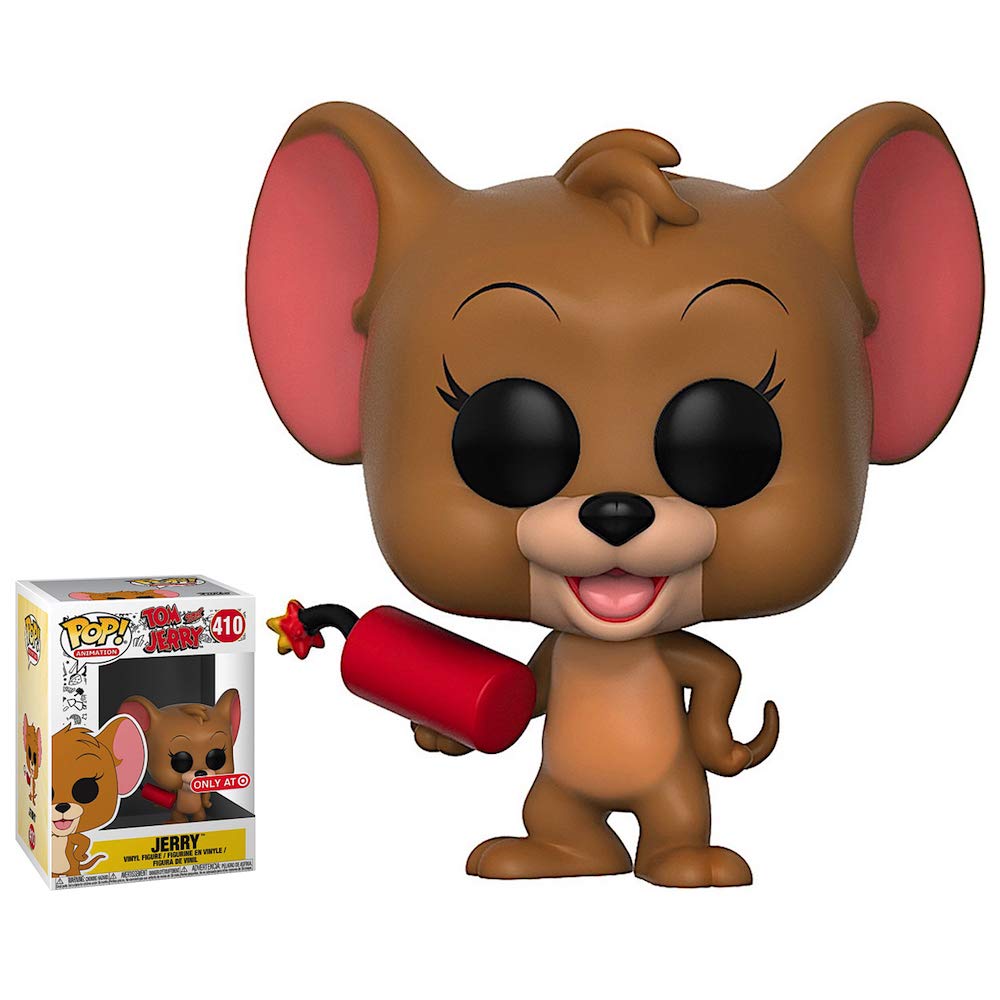Tom & Jerry Funko Pop Jerry with Explosives Vinyl Figure # 410 - NO TARGET STICKER