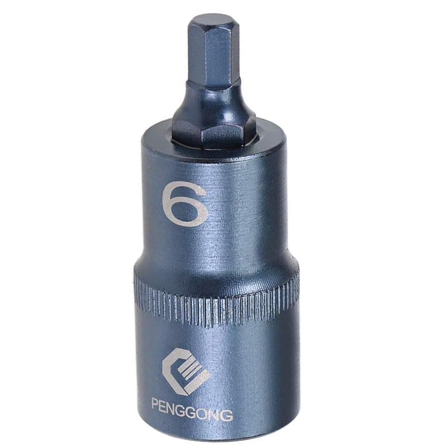 Juttzzei Hex Bit Socket, 1/2" Drive x H14 (14mm) Hex Bit Bit Socket, 14mm Allen Key Square Socket, Premium S2 Steel H14 Hex Bit with 2" Length for Torque Wrench, Ratchet Wrench