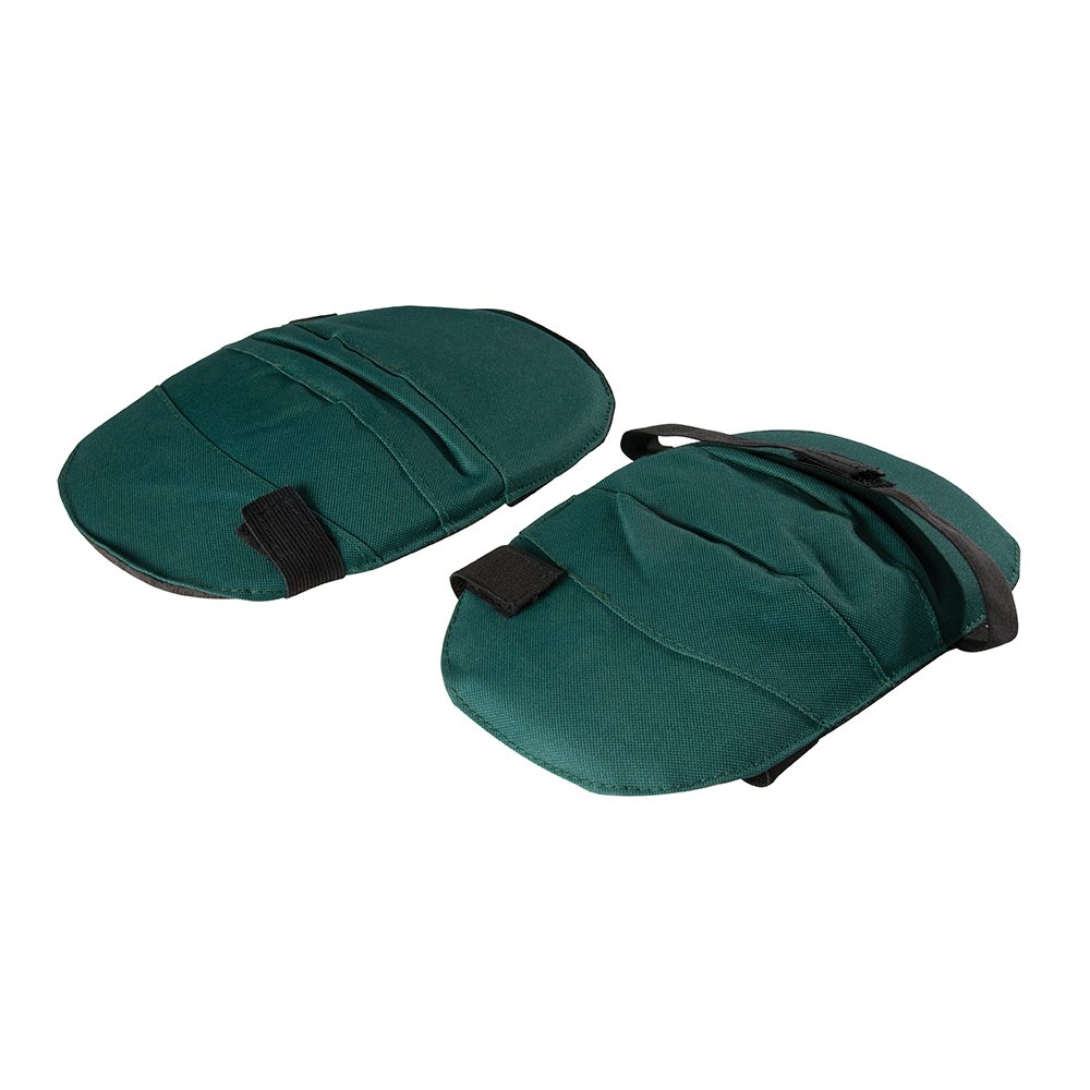 Silverline 210743 Gardeners Knee Pads One Size, pine green, black