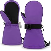 Sarfel Toddler Mittens Waterproof Toddler Snow Mittens Kids Ski Gloves Baby Winter Mitten Kids Snow Gloves Thinsulate 1-7Y