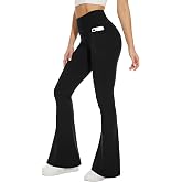 Sundwudu Flare Yoga Pants for Women-High Waist Flare Leggings Workout | Soft,Breathable,Comfortable,Tall & Long Bootleg Pants,4-Way Stretch,Tummy Control,Gym Clothes,Workout,Casual
