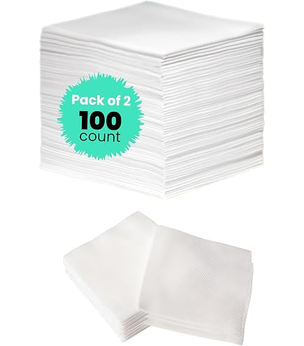 Webril 4"x4" Pure Cotton Handi-Pads (100 Per Bag) - For Offset Printing & Cleaning
