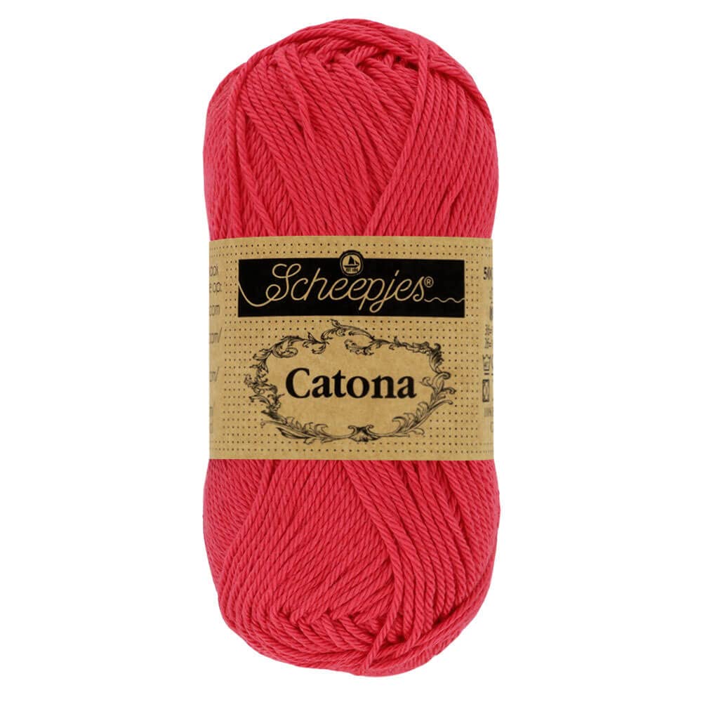 Scheepjes - Scheepjes Catona 516 Candy Apple Yarn - 10x50g — image 1