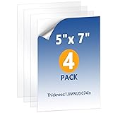 Wtrgas 4 Pack 5x7 Strengthened Replacement Glass