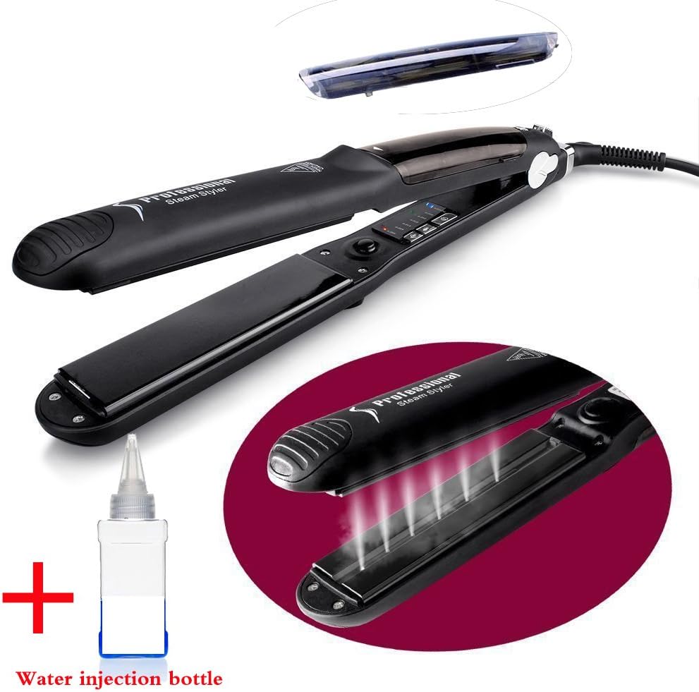 Bobbyliss 2017 New Multi-Functional Steam Spray Hair Straightener Ceramic Hair Protection Water Not Hurt Power Plywood
