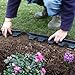 Dimex E-Z Connect Plastic Multipurpose Paver and Landscape Edging Project Kit, 24-Feet, Black (1506BK-24C)