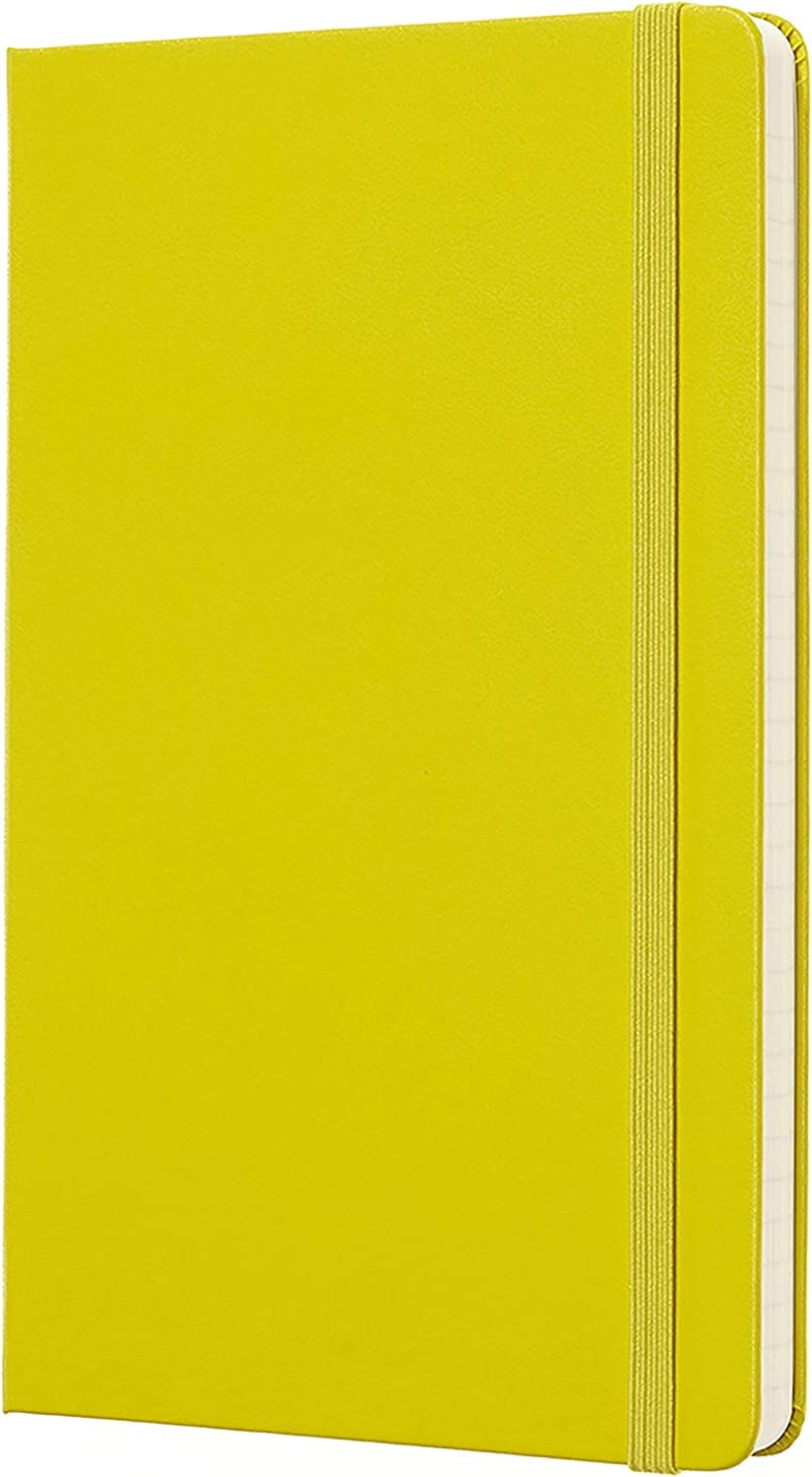 Moleskine Large Hard Plain Notebook - Citron Yellow