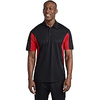 SPORT-TEK Unisex Dri-Mesh Polo | Short Sleeve Collared Shirt for