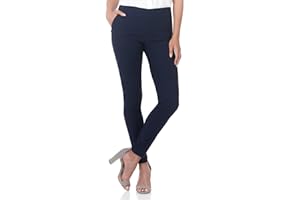 Rekucci Women's Ease into Comfort Modern Stretch Skinny Pant with Tummy Control