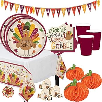 Amazon.com: Happy Thanksgiving Autumn and Fall Party ...