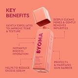 BYOMA Brightening Toner 150ml Deep Clean Pores Improve Tone Texture Lactic Acid view 3
