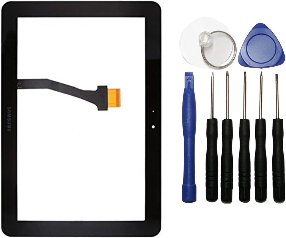 Panel Touch Screen Glass Lens Digitizer for Samsung Galaxy Note 10.1 GT-N8000 N8010 N8013(Not with LCD)