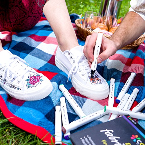 5 NO+BLEED+GRAFFITI+Dual+Fabric+Markers