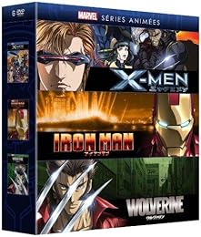Marvel Séries Animées - X-Men + Iron Man + Wolverine - Pack