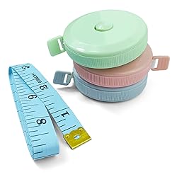 4 Pack Tape Measure Measuring Tape Tool for Body
