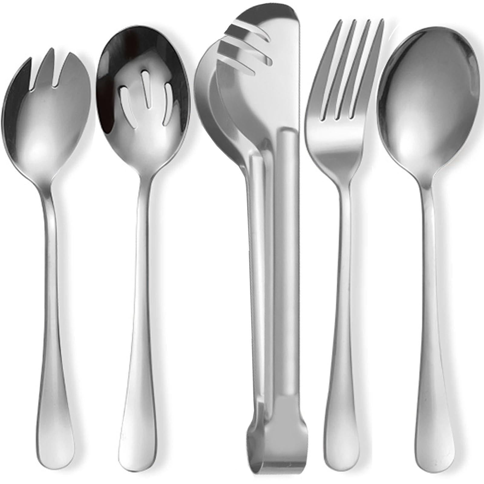 Tomuvpzn Salad Servers Set