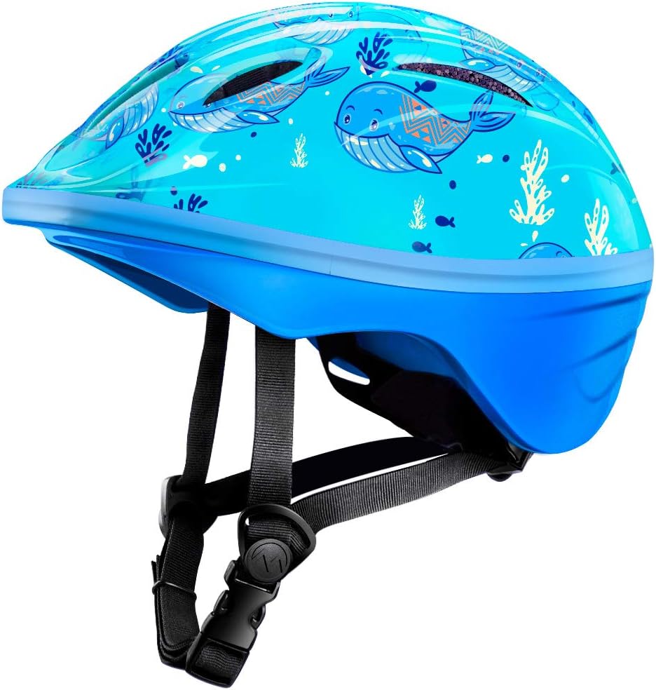 OutdoorMaster Toddler Bike Helmet MultiSport Adjustable Helmet for