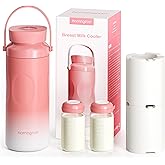 Portable Bottle Cooler for Breastmilk Travel 2 Pack Breastmilk Cooler Reusable 22oz Portable Chiller with 24 Hours BPA Free
