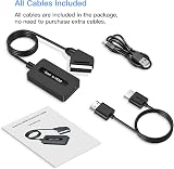 SUNNATCH Scart to HDMI Converter Male Scart In HDMI Out 720P/1080P view 2