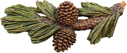 Amazon Com Black Forest Decor Pinecone Drawer Pulls Set Of 6
