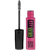 Maybelline Great Lash Washable Mascara Makeup, Volumizing Lash-Doubling Formula That Conditions As It Thickens, Blackest Black, 1 Count
