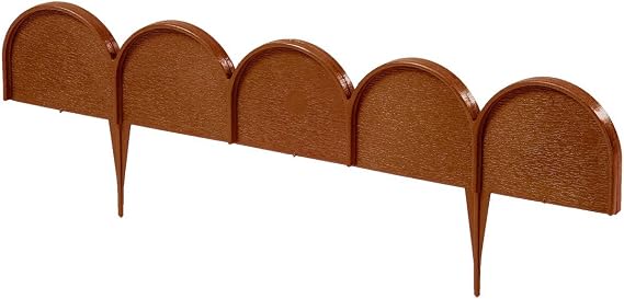 Zanvic Bordura para jardín Line Medida, 9 cm x 10 m, 20 Piezas x ...