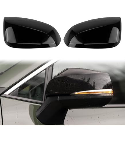 Genuine Toyota RAV4 Passenger Side Outer Mirror Cover - Fits 2015-2018 Models, Black
