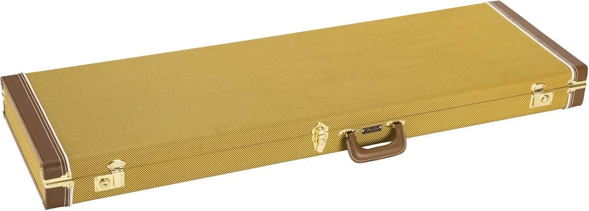Fender Classic Series Bass Wood Case - Jazz Bass/Precision Bass - Tweed, Jazz Bass / Precision Bass - Image 5