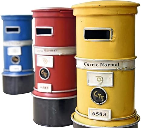 Amazon Co Jp Summersnow 特大ポストバンク 貯金箱 ポスト お洒落 インテリア 子供 ホーム キッチン