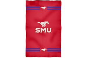 Vive La Fete Bath Towels 100% Polyester SMU Mustangs Premium Red Beach Bath Towel 31 x 51 - Towels for Spa & Beach