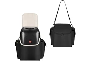 Seracle Carrying Case Portable Tote Bag Travelling Case for JBL Partybox Encore Essential Portable Party Speaker (Black)