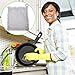Iapetus Cast Iron Cleaner - XL 8×6 inch Stainless Steel (316 Grade) Chainmail Scrubber-for Waffle Iron Pans ,Seasoned Pan,Grill - Best Pot Brush (8×6 inch)