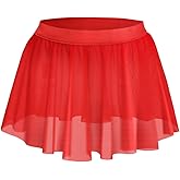 DRHOM Men's Sissy Skirt Mesh Sheer Pleated Ruffle Micro Mini Skirt Club Party Crossdress Underwear