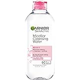 Garnier SkinActive Micellar Water for All Skin Types, Facial Cleanser & Makeup Remover, 13.5 Fl Oz (400mL), 1 Count (Packagin