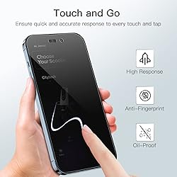 JETech Privacy Full Coverage Screen Protector for