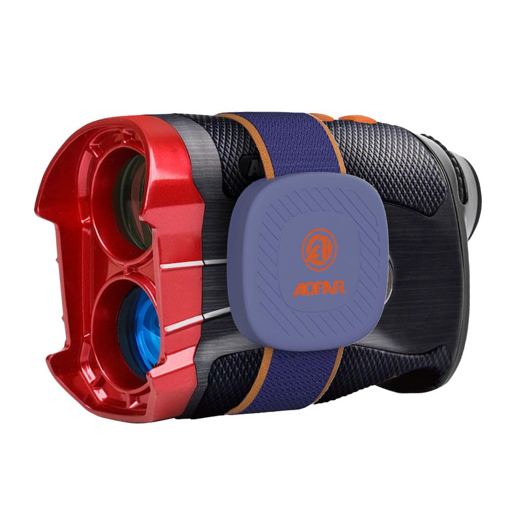 AOFAR Magnetic Rangefinder Holder and Mount, Strong Magnets, Attaches to Golf Cart Rails/Frames and Clubs