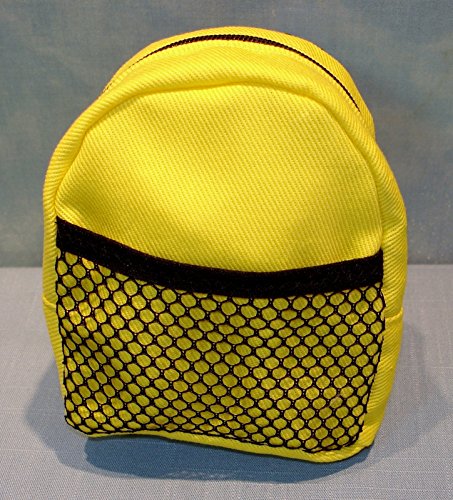 18 Inch Doll Yellow Backpack handmade by Jane Ellen for 18 inch dolls - Thumbnail 4