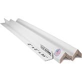 IDL Packaging 2&rdquo; x 2&rdquo; x 36&rdquo; Cardboard Edge Protector (Pack of 12) - Corner Protectors for Shipping, Storage, &amp; Moving &ndash; Reinforced Corner Guard Protection for Pallets, Wall Corners, &amp; Furniture