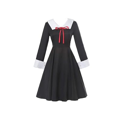 Sandbeibei Womens Kaguya Sama Costumes Shinomiya Kaguya Cosplay Dress Full Set