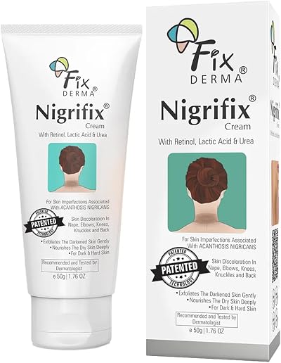 Fixderma Nigrifix Cream Acanthosis Nigricans Dark Skin Lightening 1.76oz