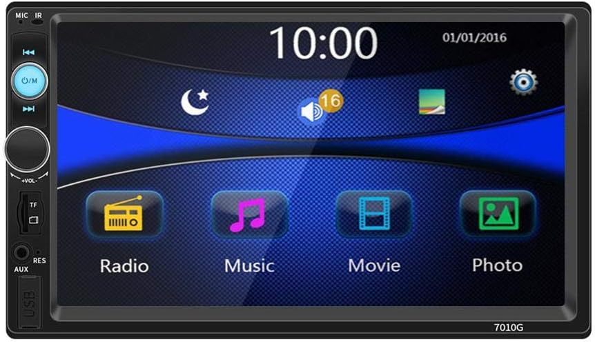 7010G 7in Car Stereo MP5 Player GPS Bluetooth FM Radio (South America)