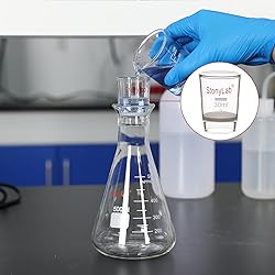 stonylab Borosilicate Glass Gooch Crucible, Low