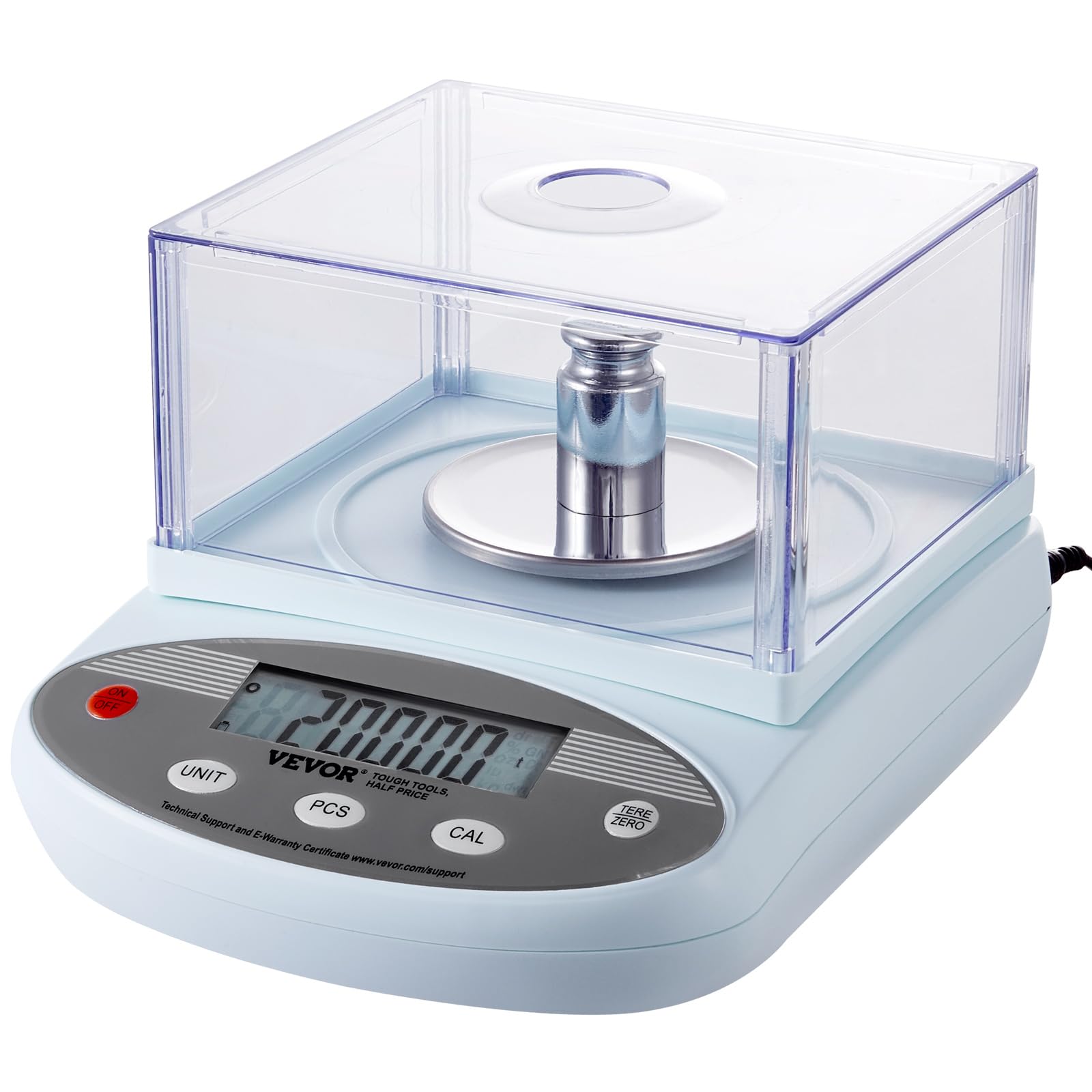 thumbnail image 2 of Microyn MT-20002B Analytical Balance – 2000g X 0.01g Precision Lab Scale – Open Box, Fully Functional 2 of 5
