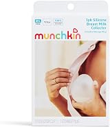 Munchkin Breast Milk Collector Cups Ergonomic Silicone Favor Everyday Use view 6