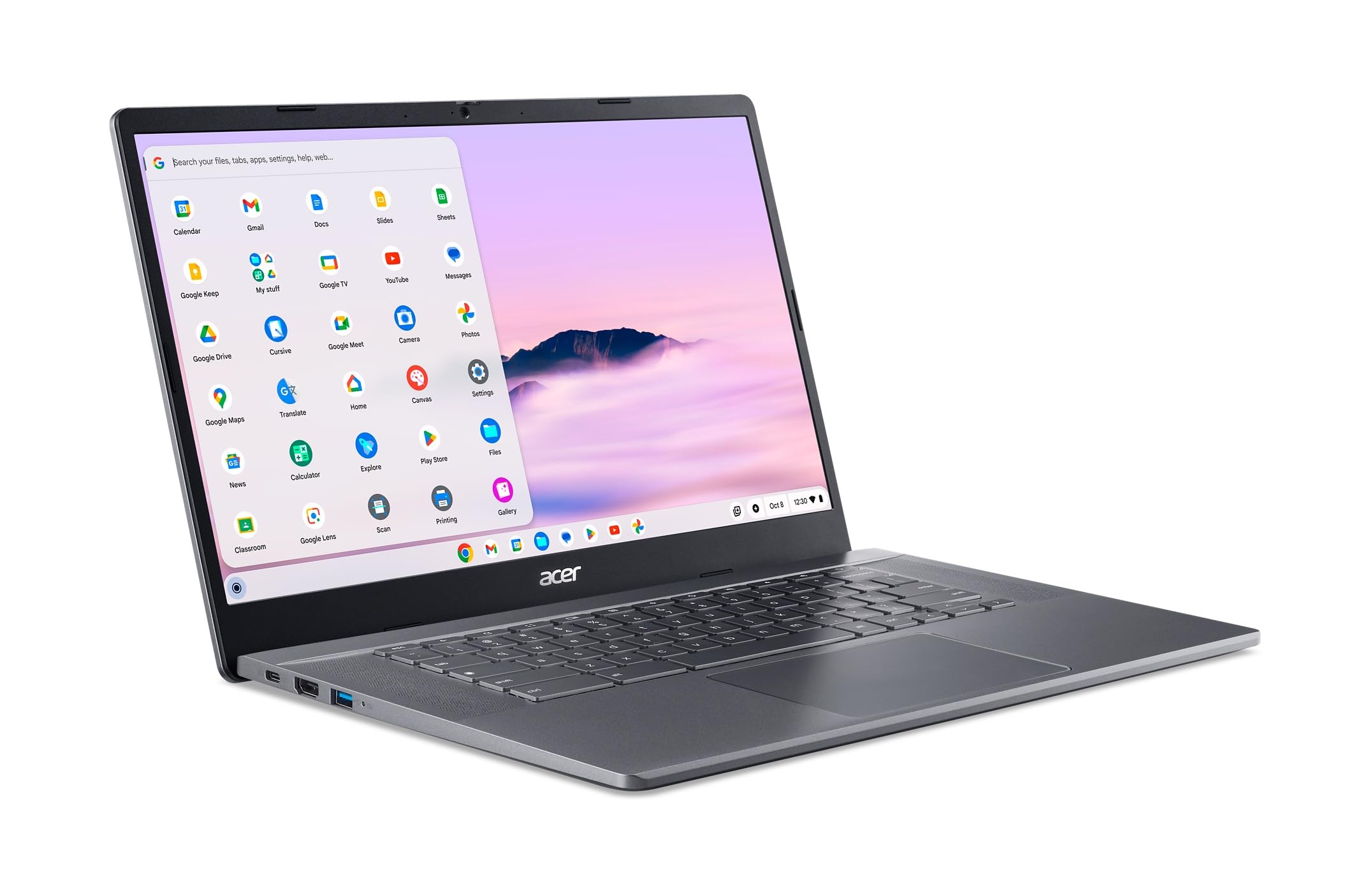 acer Chromebook Plus 515 Laptop with Google AI – 15.6