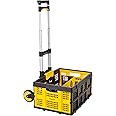 Stanley Folding Hand Truck with Basket Clip-60KG, Silver, SXWTD-FT501